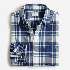 J.Crew Indigo-dyed Steep Twill Two-pocket Shirt - Medium